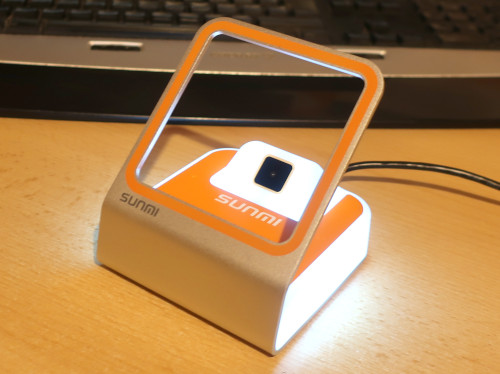 A Sunmi Blink 2D barcode scanner